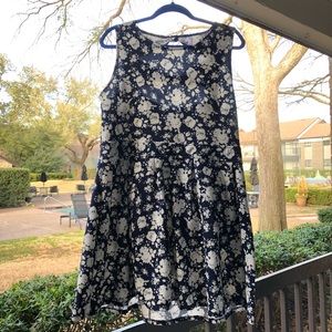 Xhilaration Floral Print Mini Dress